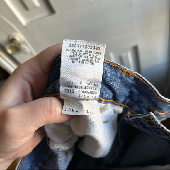 Levi’s 569 Loose Straight Fit Mens Blue Jeans Size 32 x 32 - Picture 6 of 14